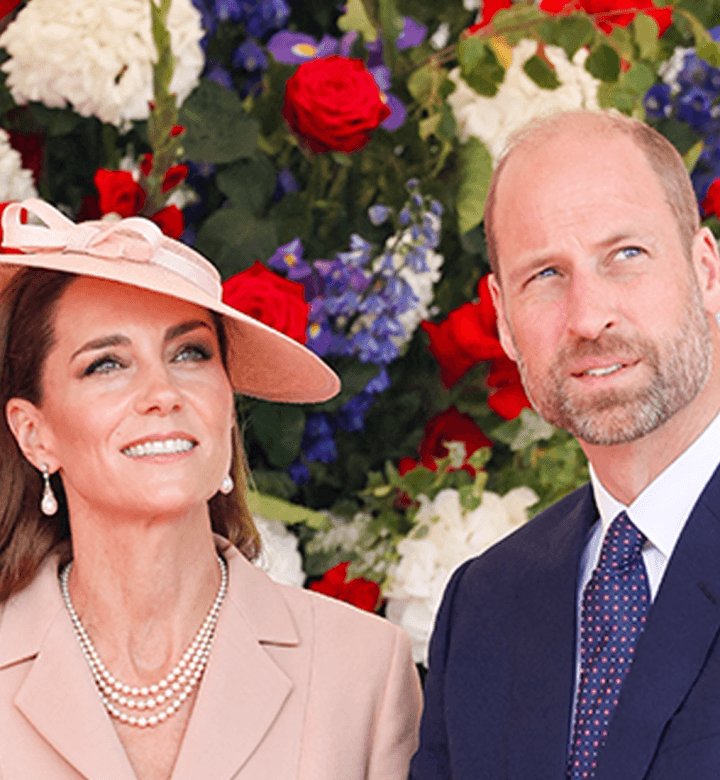 Kate Middleton Stuns in Pale Pink as She and Prince William Present a United Front on This Historic Day