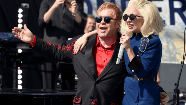 Lady Gaga & Elton John Worry Performing at Jeff Bezos' Wedding Will Impact Their Brands, Says ‘Source'