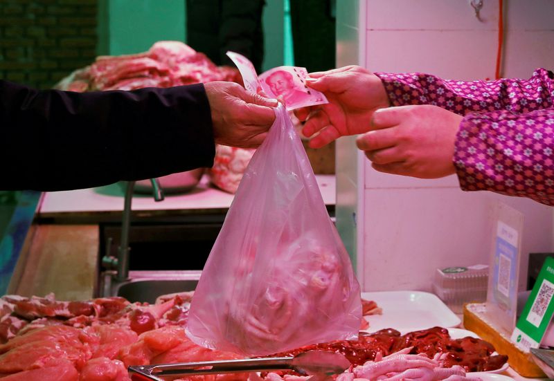 China's consumer prices rise for first time in five months