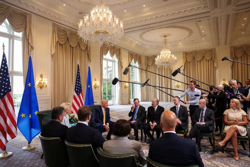 European leaders react to US-EU trade deal