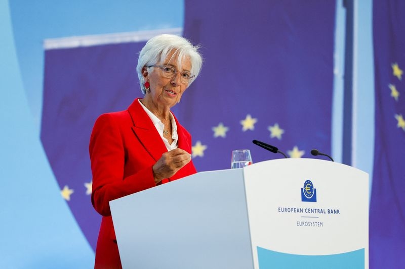 Euro zone facing increased inflation volatility, Lagarde says