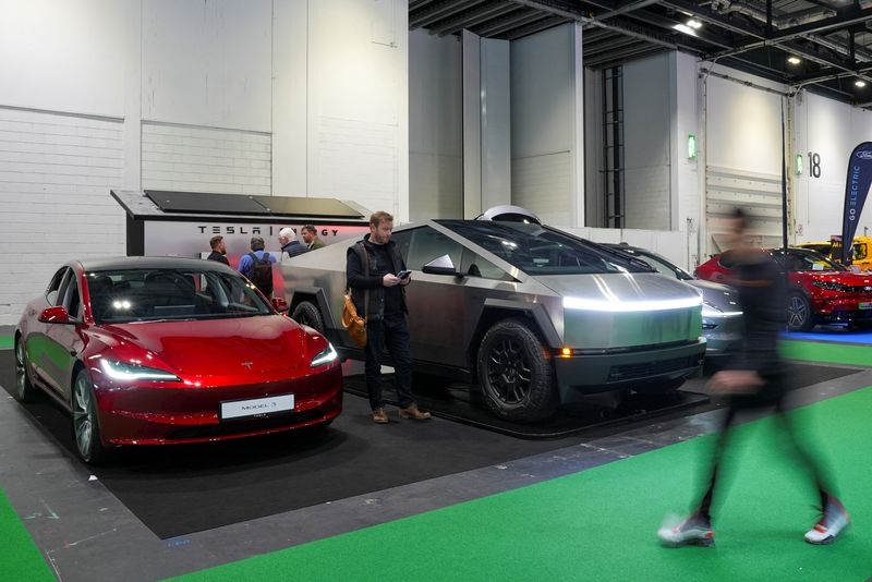 Tesla's UK sales jump in June from a year earlier, data shows