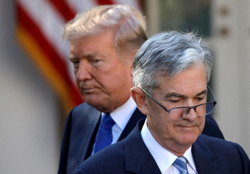 Trump says Fed's Powell should resign immediately