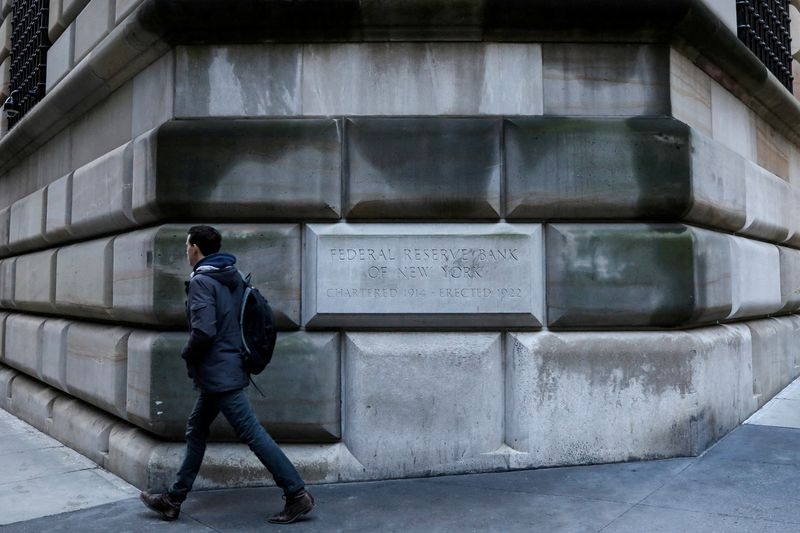 US consumers happier about finances, expect stable inflation, New York Fed says