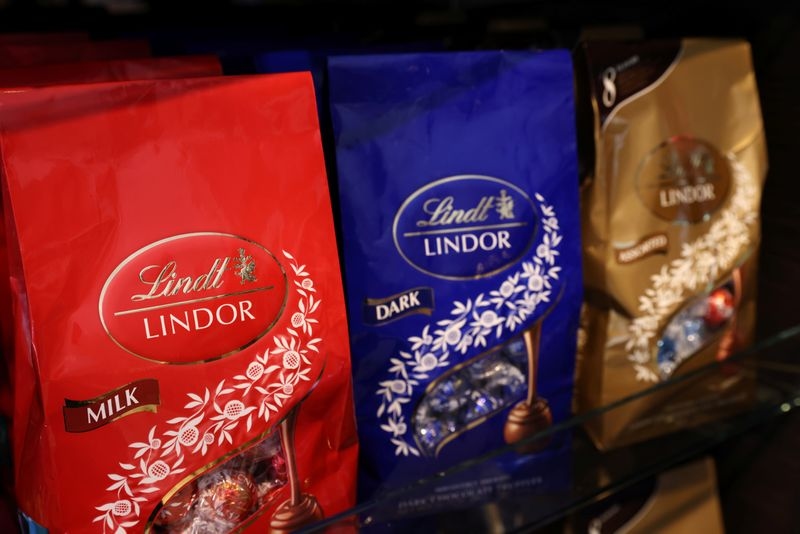 Lindt lifts growth outlook on consumer loyalty, taste for premium chocolates