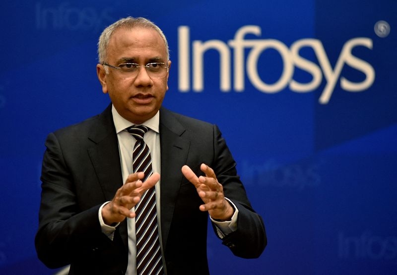 Infosys CEO among highest paid in Indian IT as compensation rose 22% to $9.4 million last fiscal