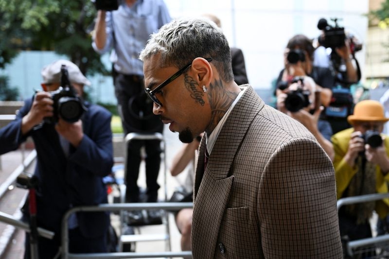 US singer Chris Brown pleads not guilty to lesser assault charge in UK court