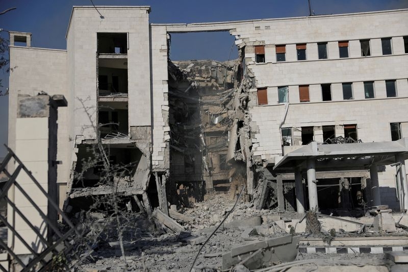 Israel's attacks on Damascus hinder chemical weapons search, Syrian official says