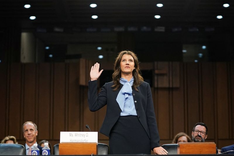 Trump appellate court nominee defends experience at US Senate hearing
