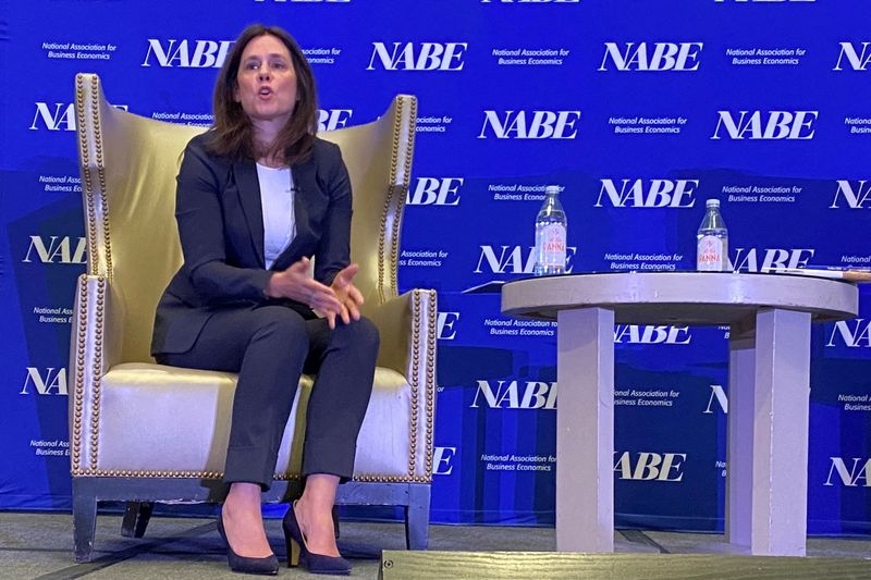 Fed's Logan says her base case calls for holding rates steady a while longer