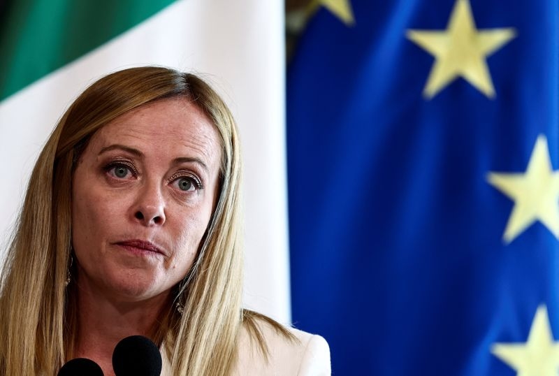Italy's Meloni says it's a 'positive' trade deal was reached but needs to see details