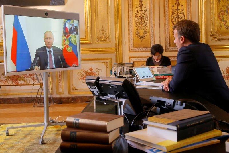 Putin, Macron discuss Iran, Ukraine in first phone call in nearly three years
