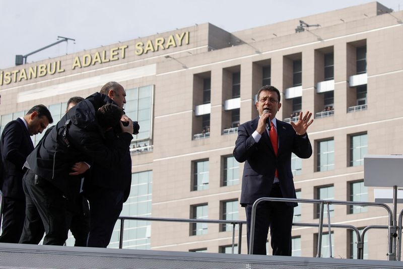 Istanbul mayor appears in court amid concerns about crackdown on Turkish opposition