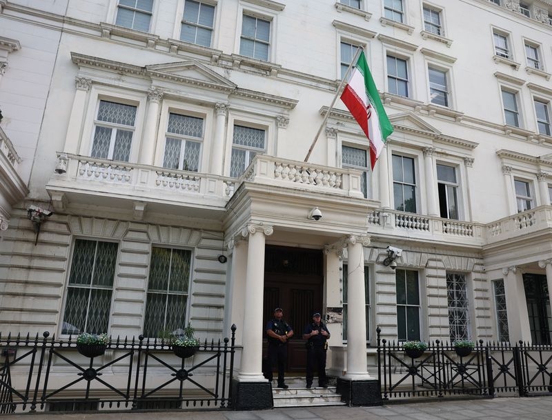 London police charge seven Iranians with assault after embassy incident