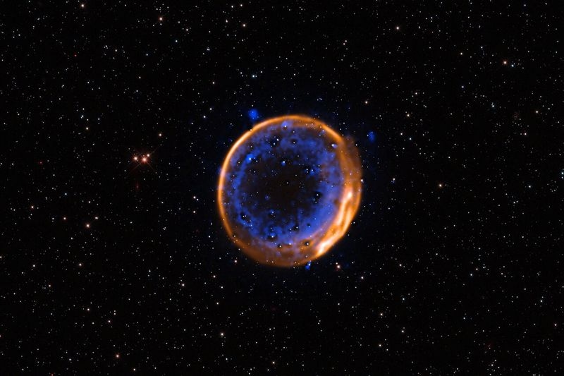 Astronomers get picture of aftermath of a star's double detonation