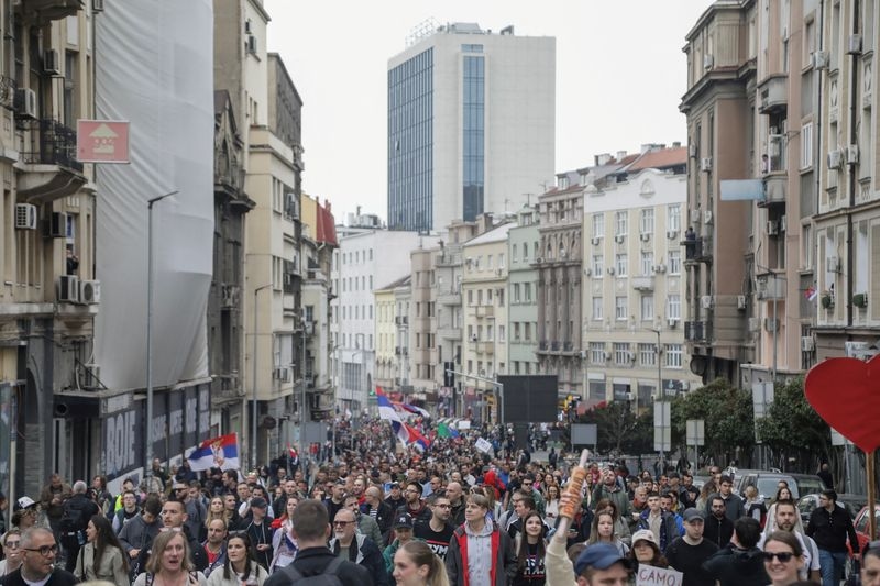 Mystery sound at Serbia protest sparks sonic weapon allegations