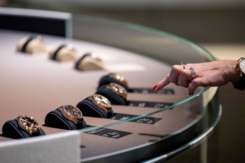 Swiss luxury watchmakers drop after Trump tariff shock