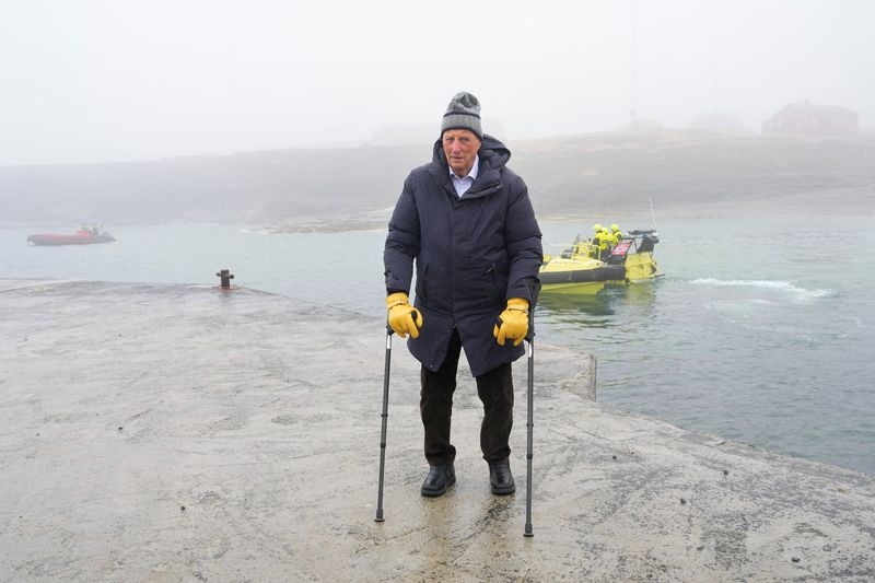 Norwegian monarch visits polar Svalbard as interest in Arctic grows