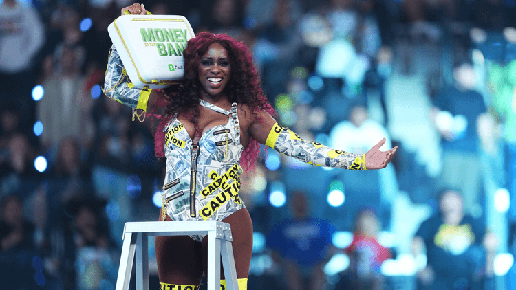 2025 WWE Money in the Bank champ Naomi opens up about sharing the journey with Big E