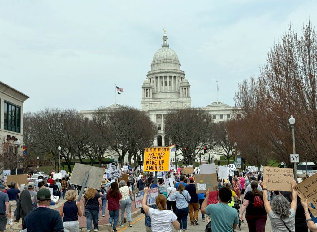 8 ‘No Kings' protests planned in Rhode Island Saturday