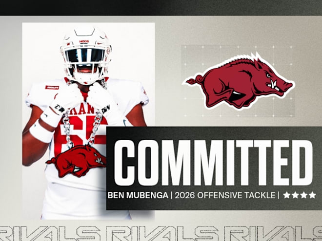Arkansas nabs a commitment from four-star OT Ben Mubenga