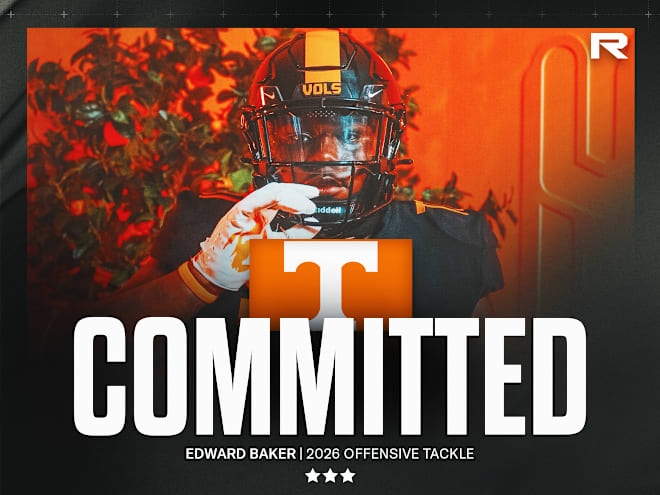 2026 three-star OL Edward Baker breaks down commitment to Tennessee