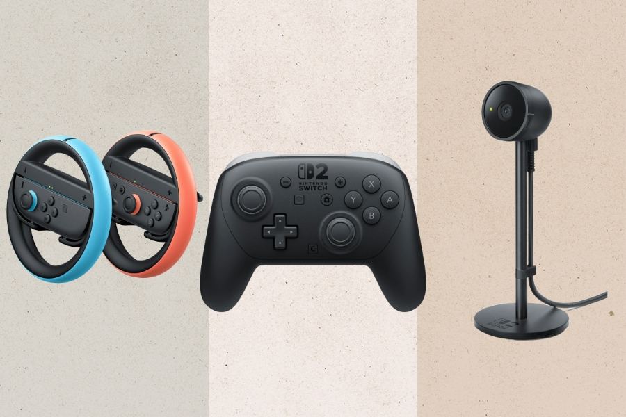 The Best Nintendo Switch 2 Gaming Accessories, From the Pro Controller to the Joy-Con 2 Wheel