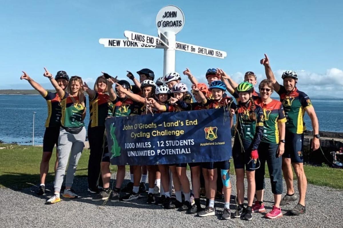 Neurodiverse students cycling more than 1,000 miles to raise awareness