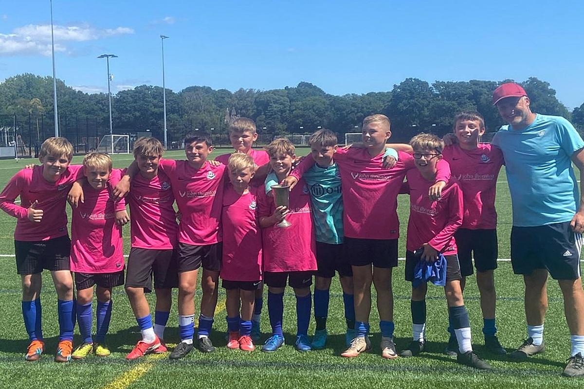 Ferndown Middle School crowned county football champions