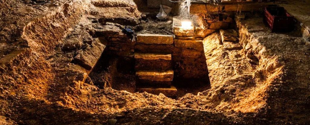 Burial Vault Sealed For 400 Years Found at End of Long-Forgotten Staircase