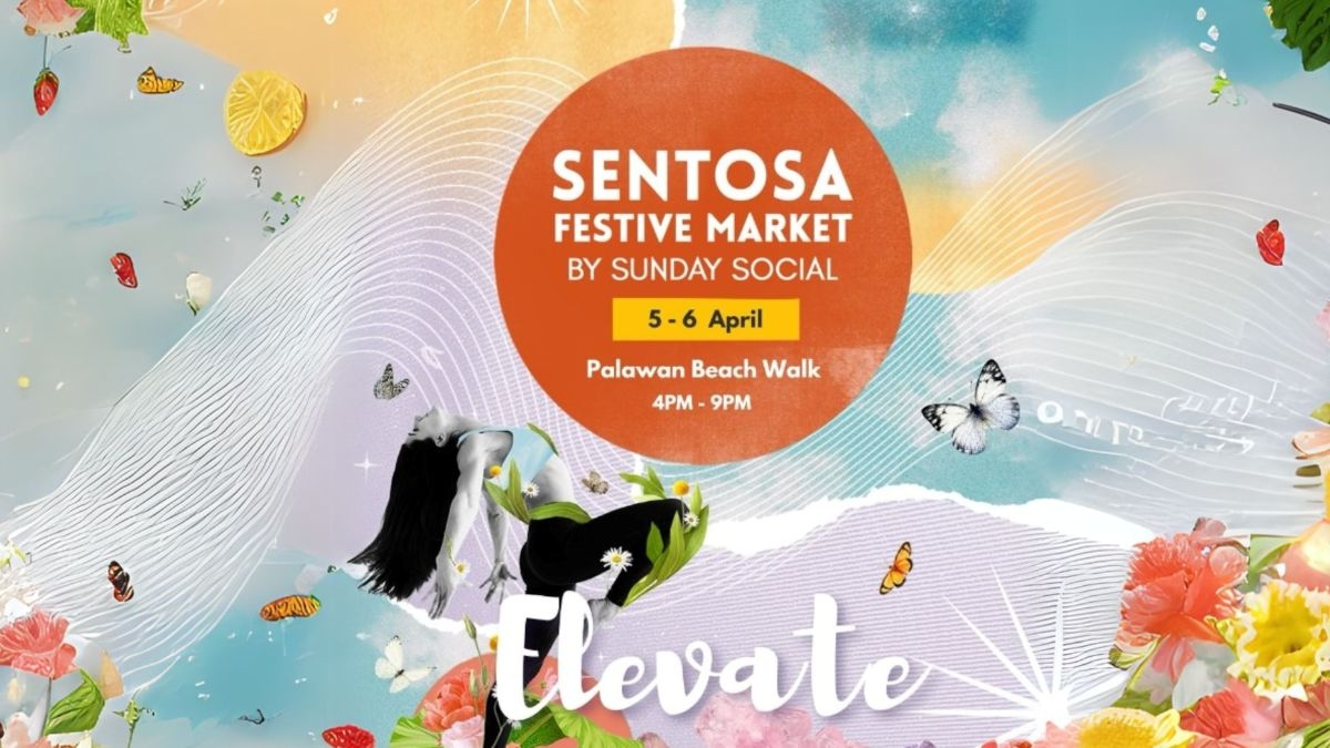 Sentosa Festive Market returns 5-6 Apr with 30+ wellness vendors