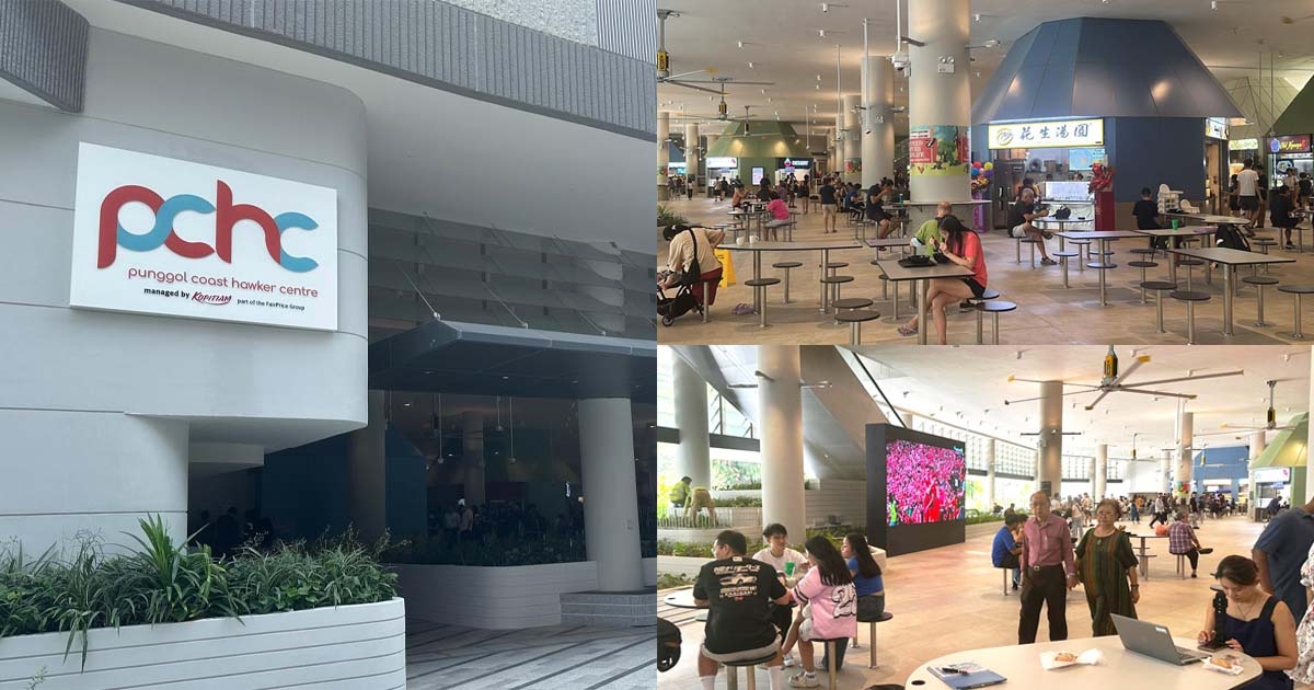 Michelin-recognised stalls in Punggol Coast's newly opened hawker centre