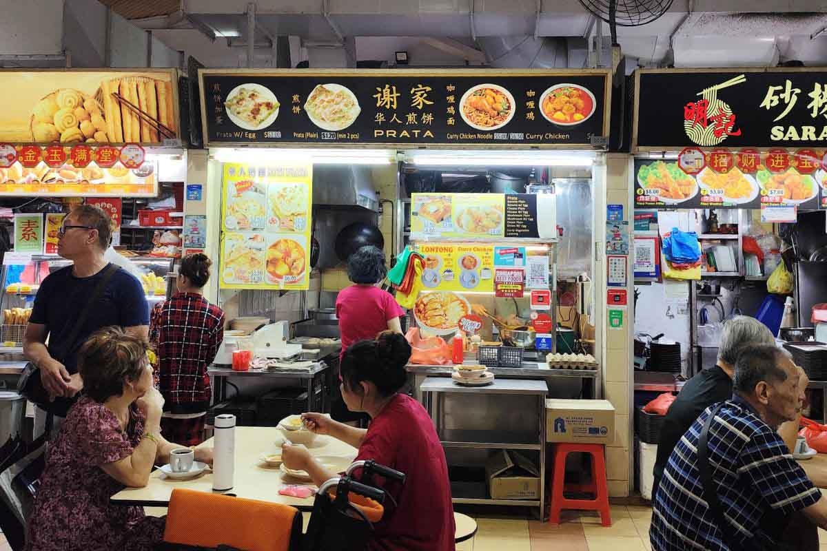 Xie Jia Chinese Prata: Chinese hawkers sell thick prata & flavourful Chinese-style chicken curry with free refills