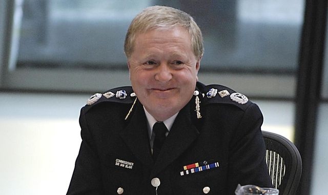 Former Metropolitan Police commissioner Lord Ian Blair has died, Sky News understands