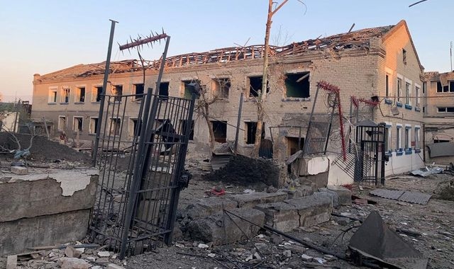 Russian strike on Ukrainian prison kills 17 people and injures more than 80