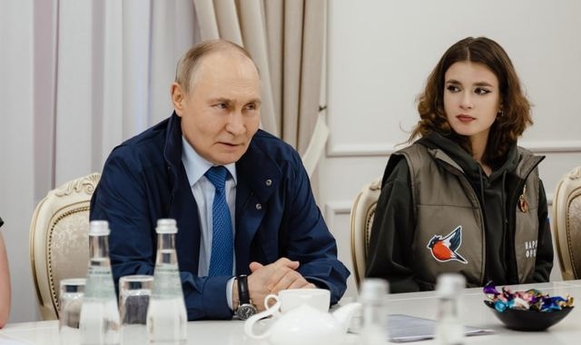 Putin visits Kursk region for first time since Ukrainian troops ejected - as Russian missile attack kills six