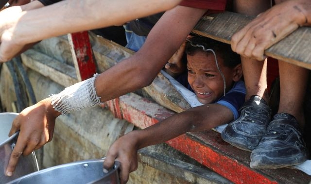 Just 36 aid trucks entered Gaza yesterday, Palestinian officials claim - short of 600 needed