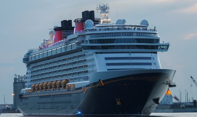 Girl falls overboard on Disney cruise ship - with father jumping in after her