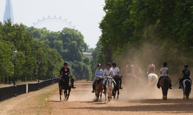 UK records hottest day of year so far - as 40C highs close schools in Europe