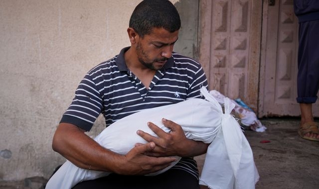 Ten children among at least 15 killed waiting for Gaza health clinic to open, says aid group
