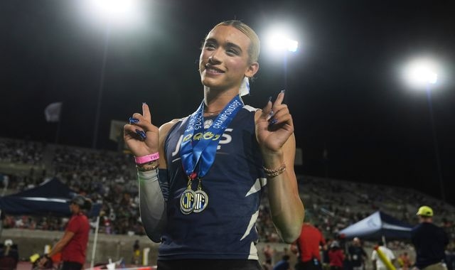 AB Hernandez: 16-year-old transgender athlete wins two golds and a silver as participation sparks controversy