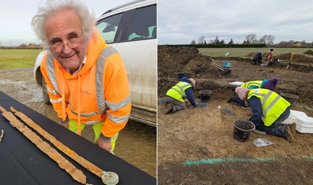 Ancient Roman settlement uncovered after rare swords found near Cotswolds village