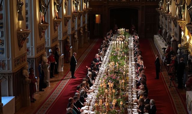 In pictures: Princess of Wales, Elton John and Mick Jagger at King's state banquet for Macron