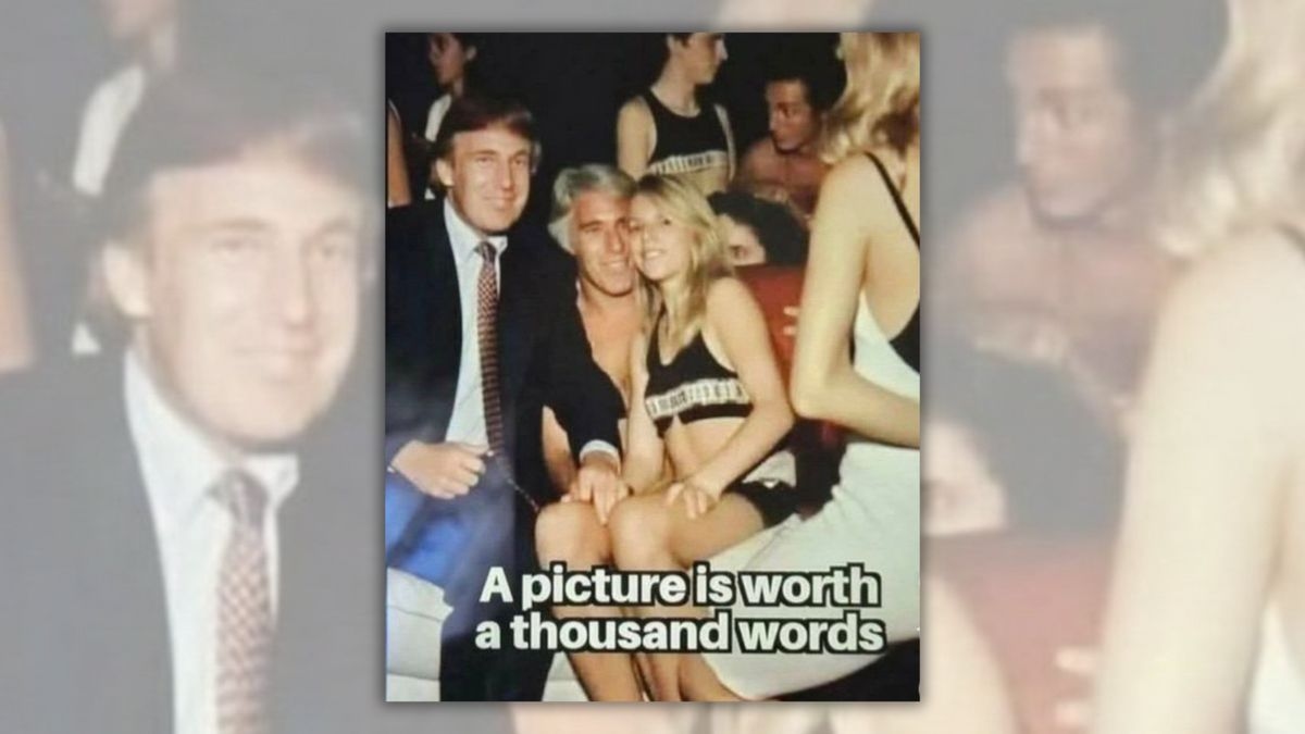 Fact Check: Photo showing Trump and Epstein with a minor girl isn't what it seems