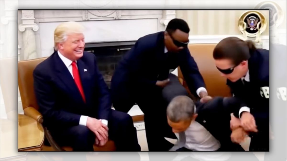 Fact Check: Trump posted AI-generated video of Obama getting arrested in Oval Office
