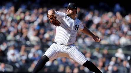 Yankees' pitching stellar in 4-2 Opening Day win over Brewers
