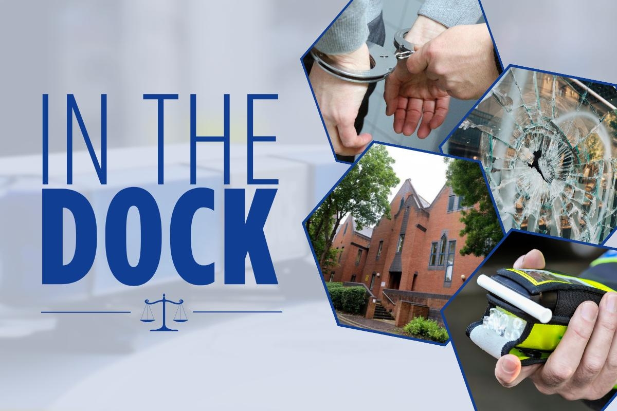 In the dock: 36 month ban for drug driving and fine for abusive behaviour among cases