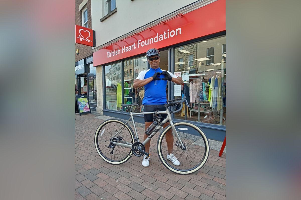 Taunton teacher completes charity bike ride in memory of late uncle