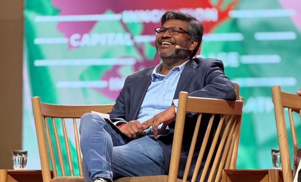 Lenzing's Krishna Manda Addressed Circularity on the Global Fashion Summit Stage