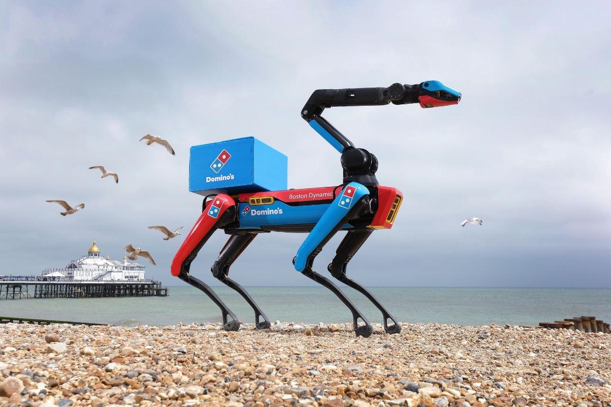 Domino's launches Domidog - the K9 robot delivering pizzas to you on the beach